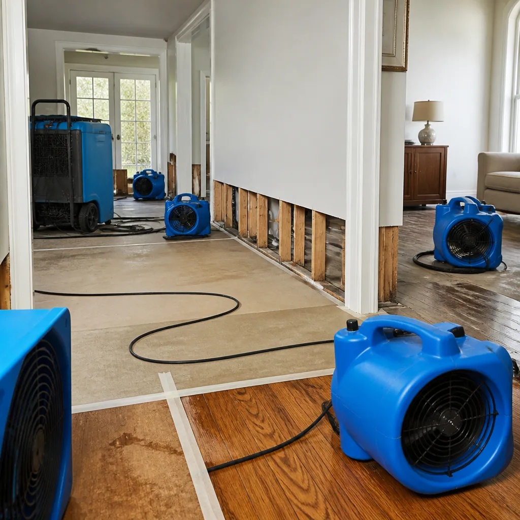 Water damage drying